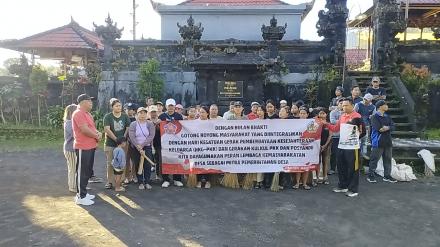 Gerakan Kulkul PKK dan Posyandu Desa Madenan